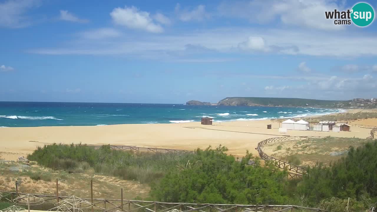 Webcam Torre dei Corsari – Live Beach View from Punta Usai
