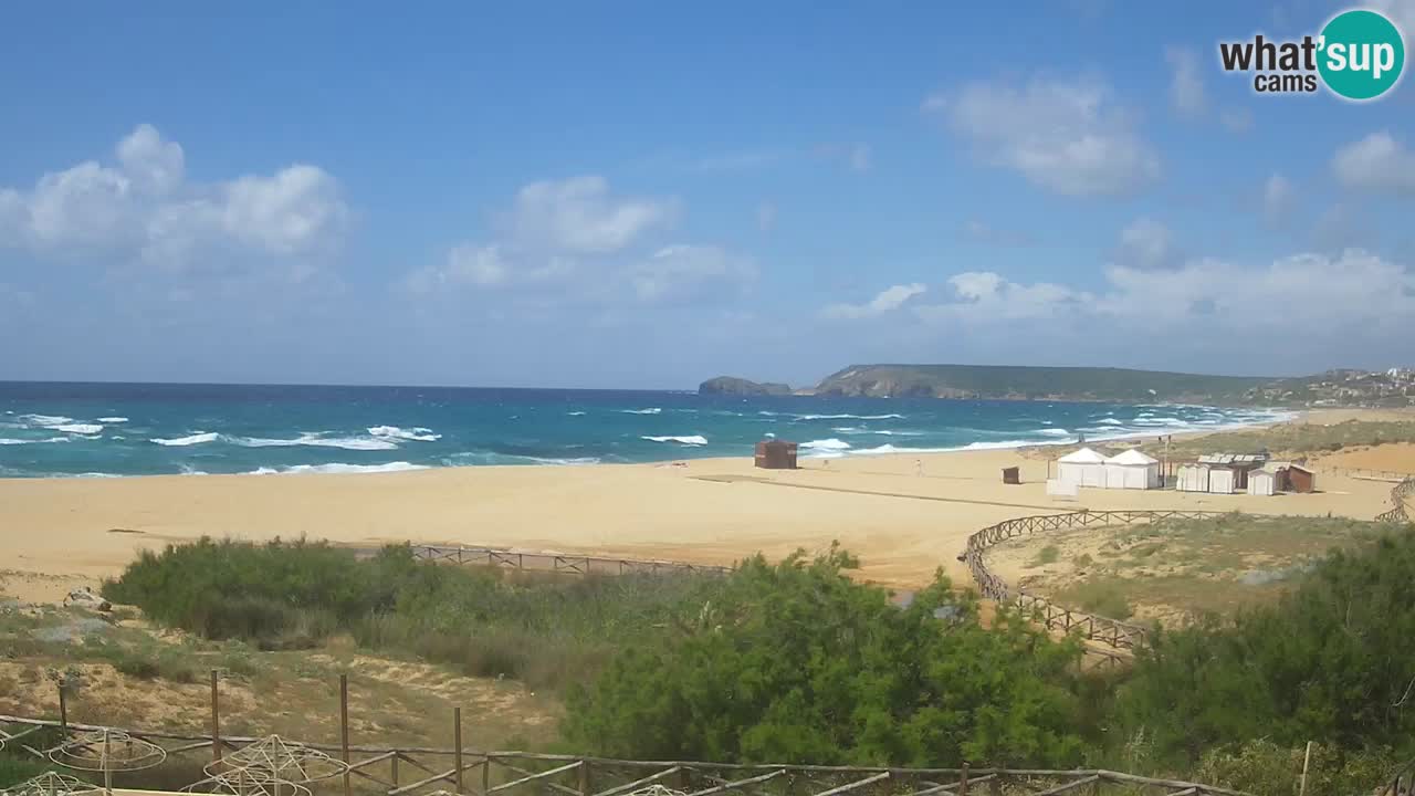 Webcam Torre dei Corsari – Live Beach View from Punta Usai