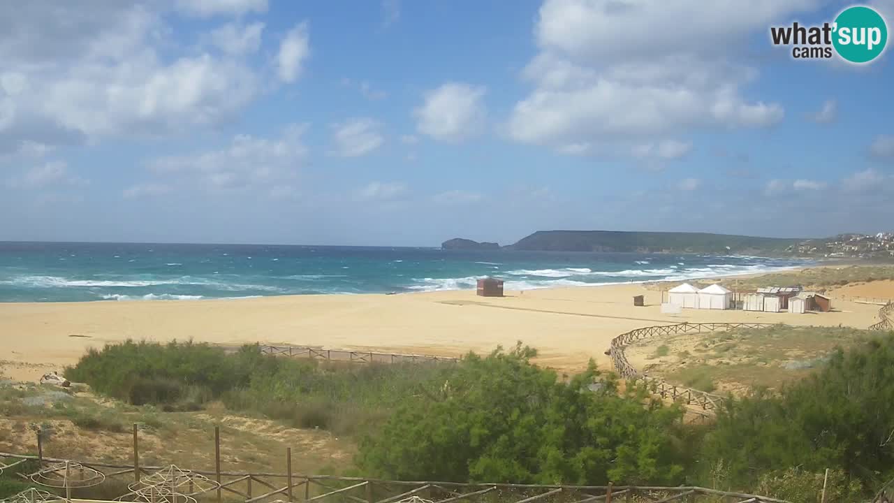 Webcam Torre dei Corsari – Liveblick auf den Strand von Punta Usai