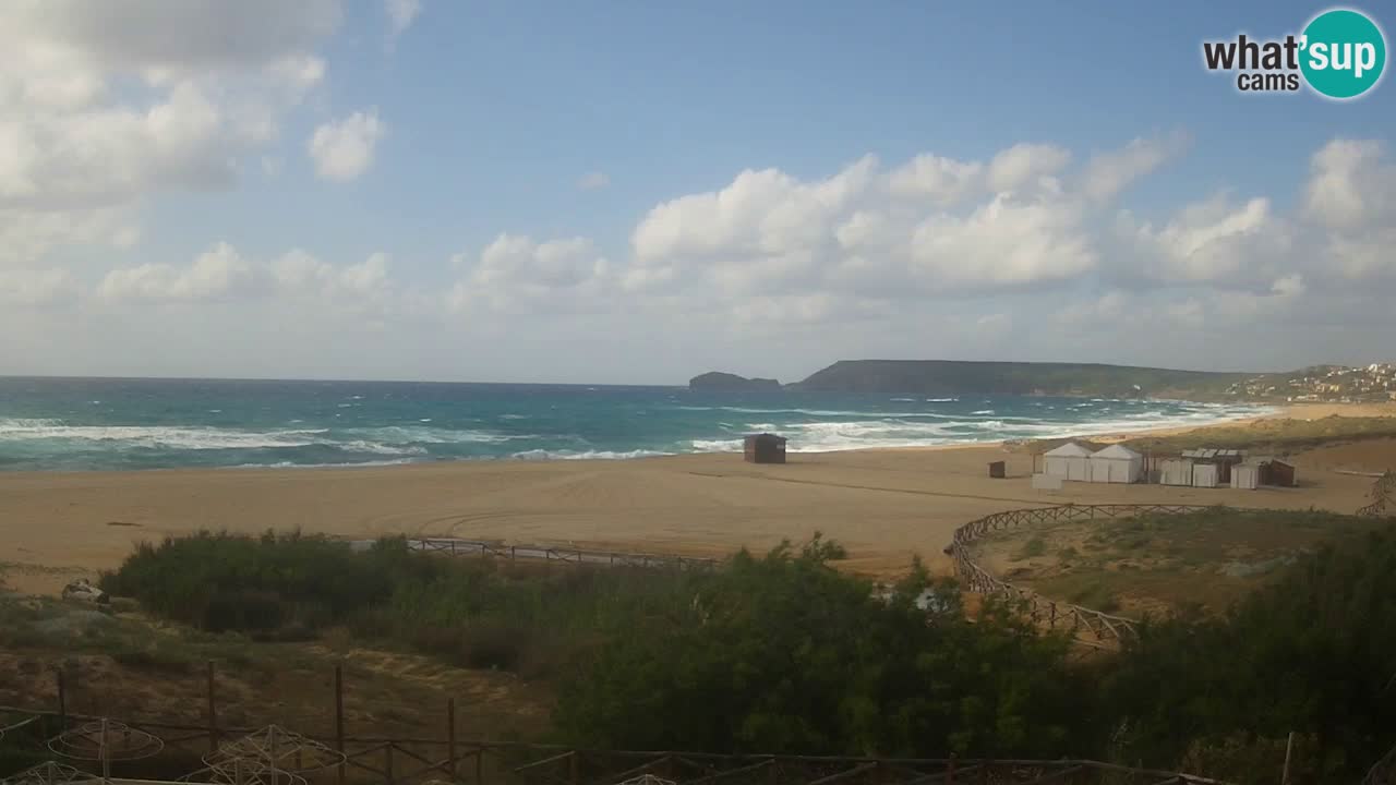 Webcam Torre dei Corsari – Live Beach View from Punta Usai