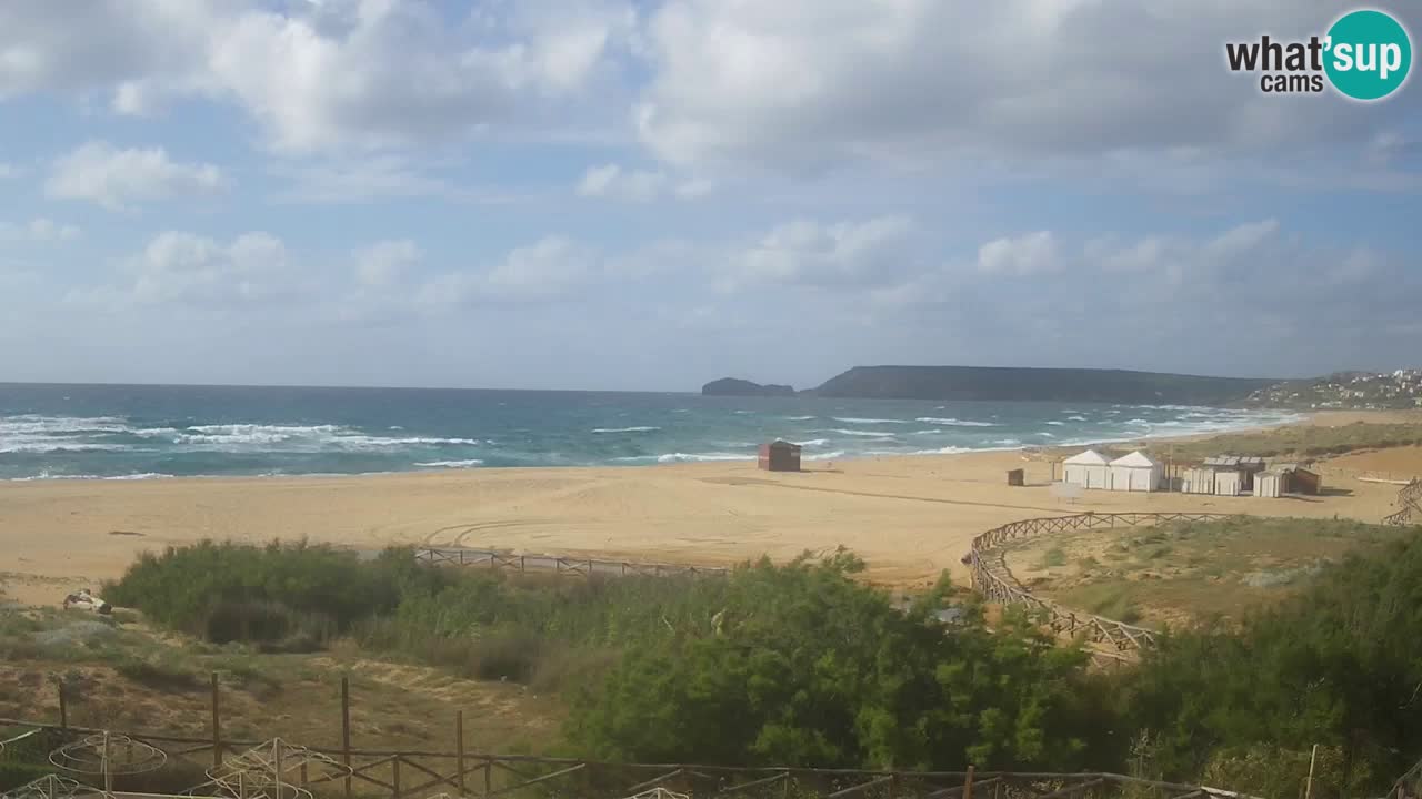 Webcam Torre dei Corsari – Vue en direct sur la plage depuis Punta Usai