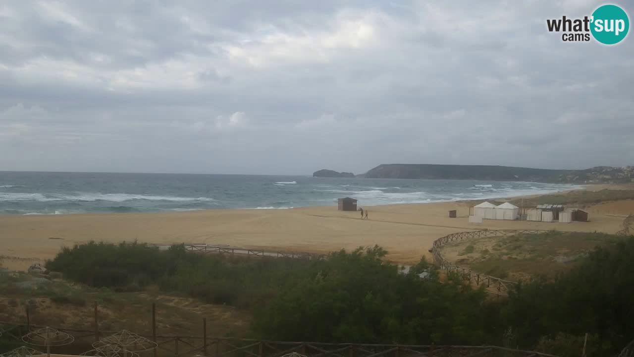Webcam Torre dei Corsari – Live Beach View from Punta Usai