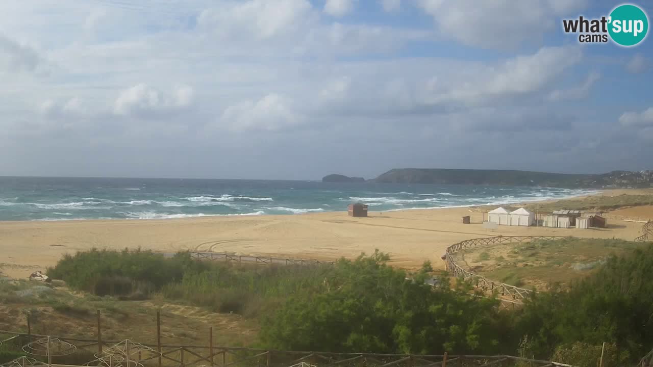 Webcam Torre dei Corsari – Live Beach View from Punta Usai