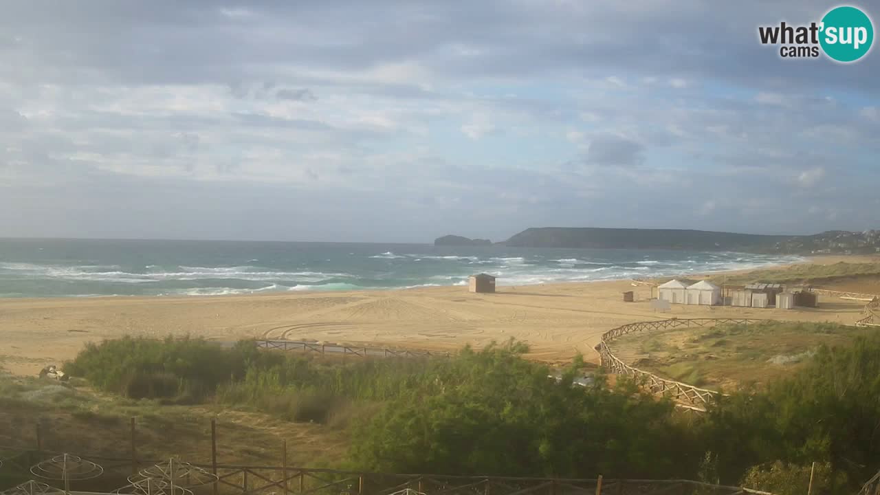 Webcam Torre dei Corsari – Live Beach View from Punta Usai