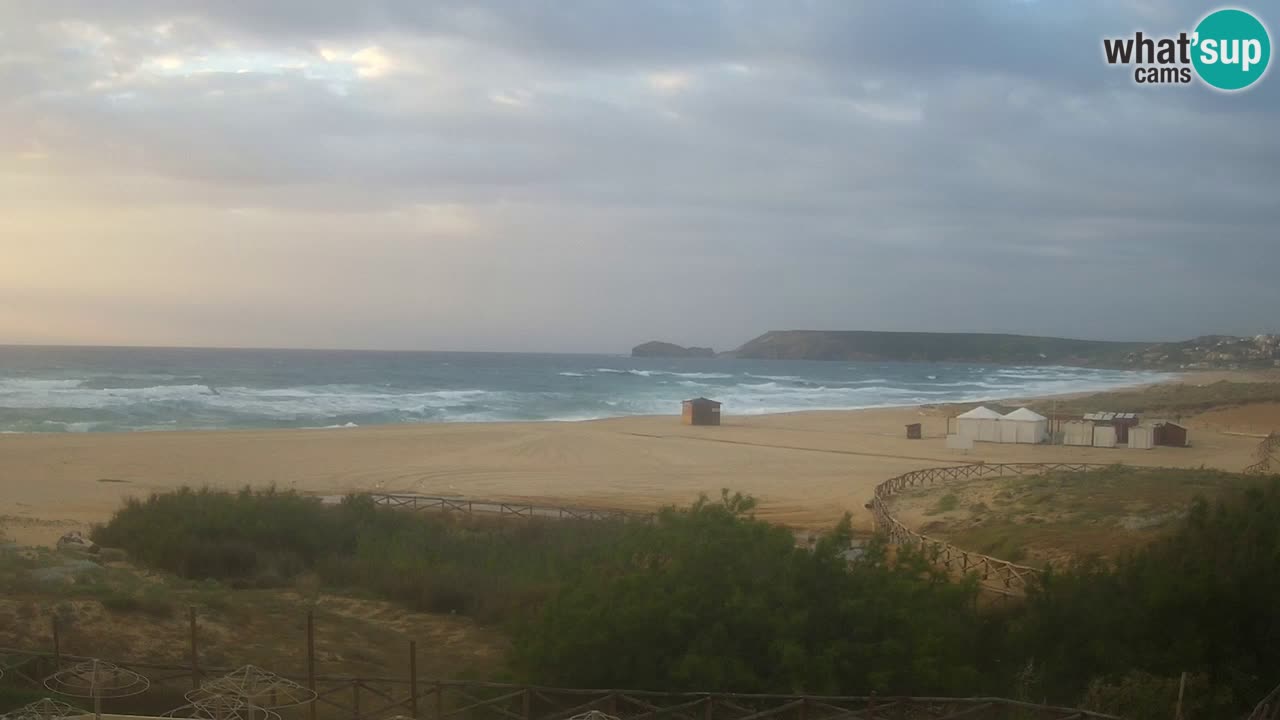 Webcam Torre dei Corsari – Live Beach View from Punta Usai