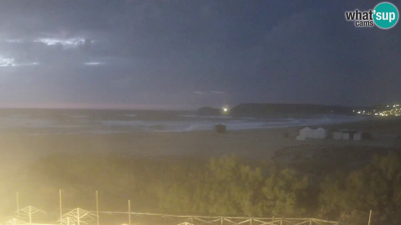 Webcam Torre dei Corsari – Live Beach View from Punta Usai