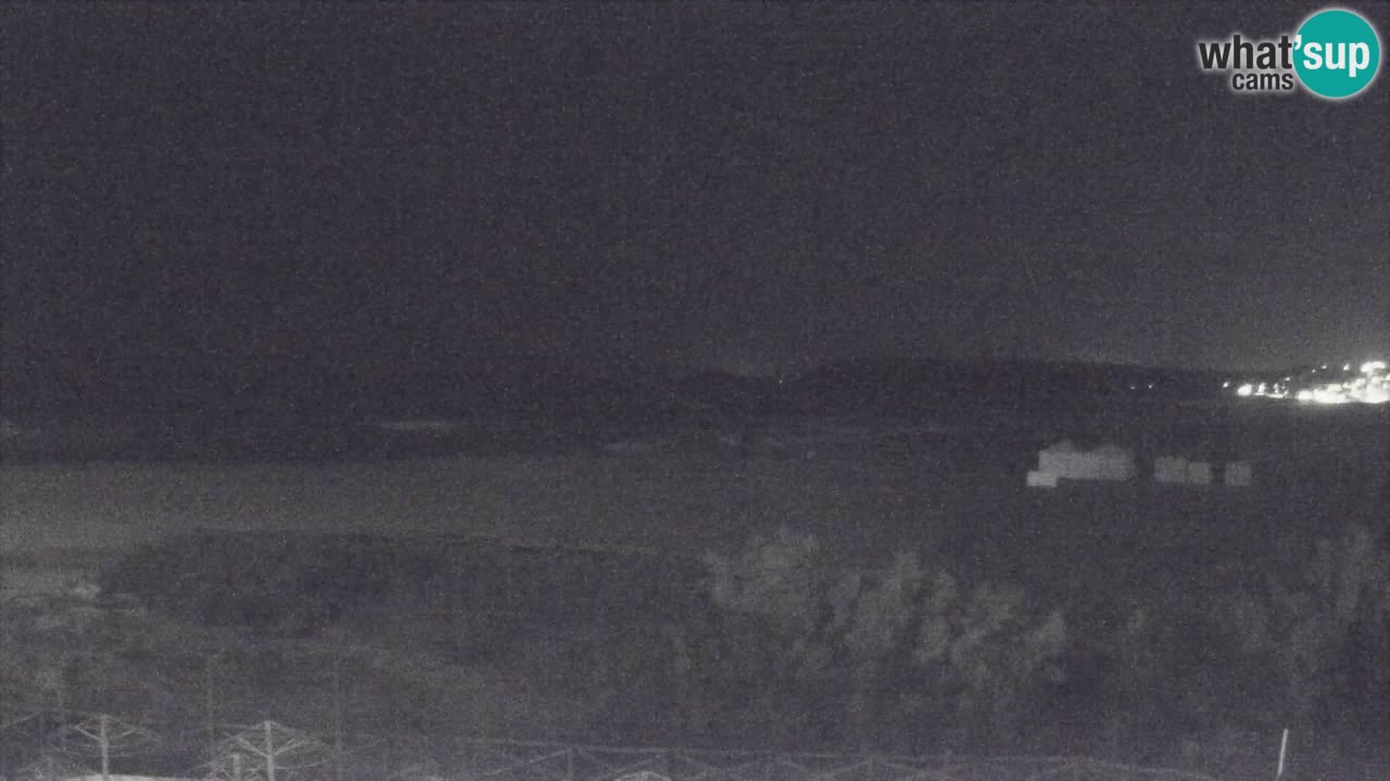 Webcam Torre dei Corsari – Vista live sulla spiaggia da Punta Usai