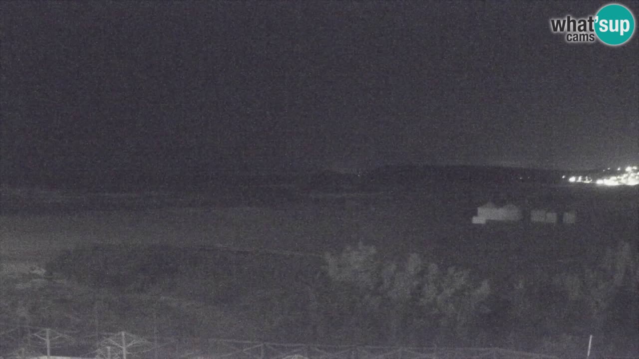 Cámara web Torre dei Corsari – Vista en directo de la playa desde Punta Usai