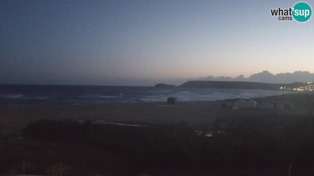 Webcam Torre dei Corsari – Vista live sulla spiaggia da Punta Usai