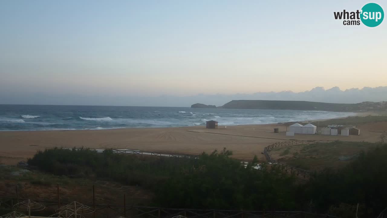 Webcam Torre dei Corsari – Live Beach View from Punta Usai