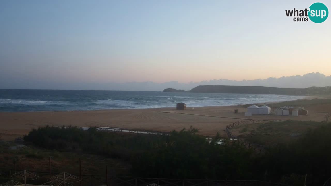 Webcam Torre dei Corsari – Live Beach View from Punta Usai