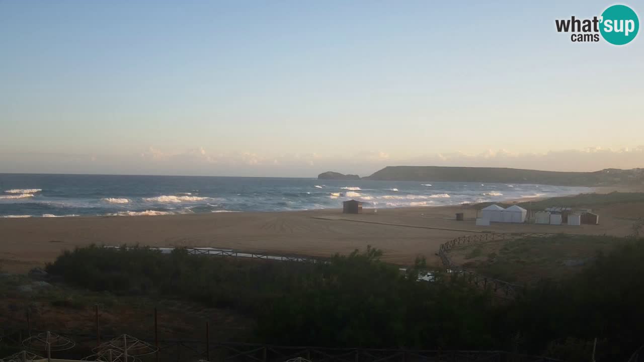 Webcam Torre dei Corsari – Live Beach View from Punta Usai