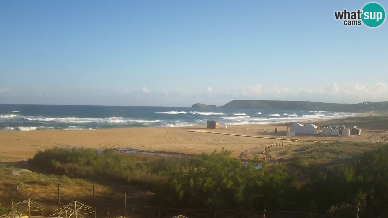 Webcam Torre dei Corsari – Live Beach View from Punta Usai