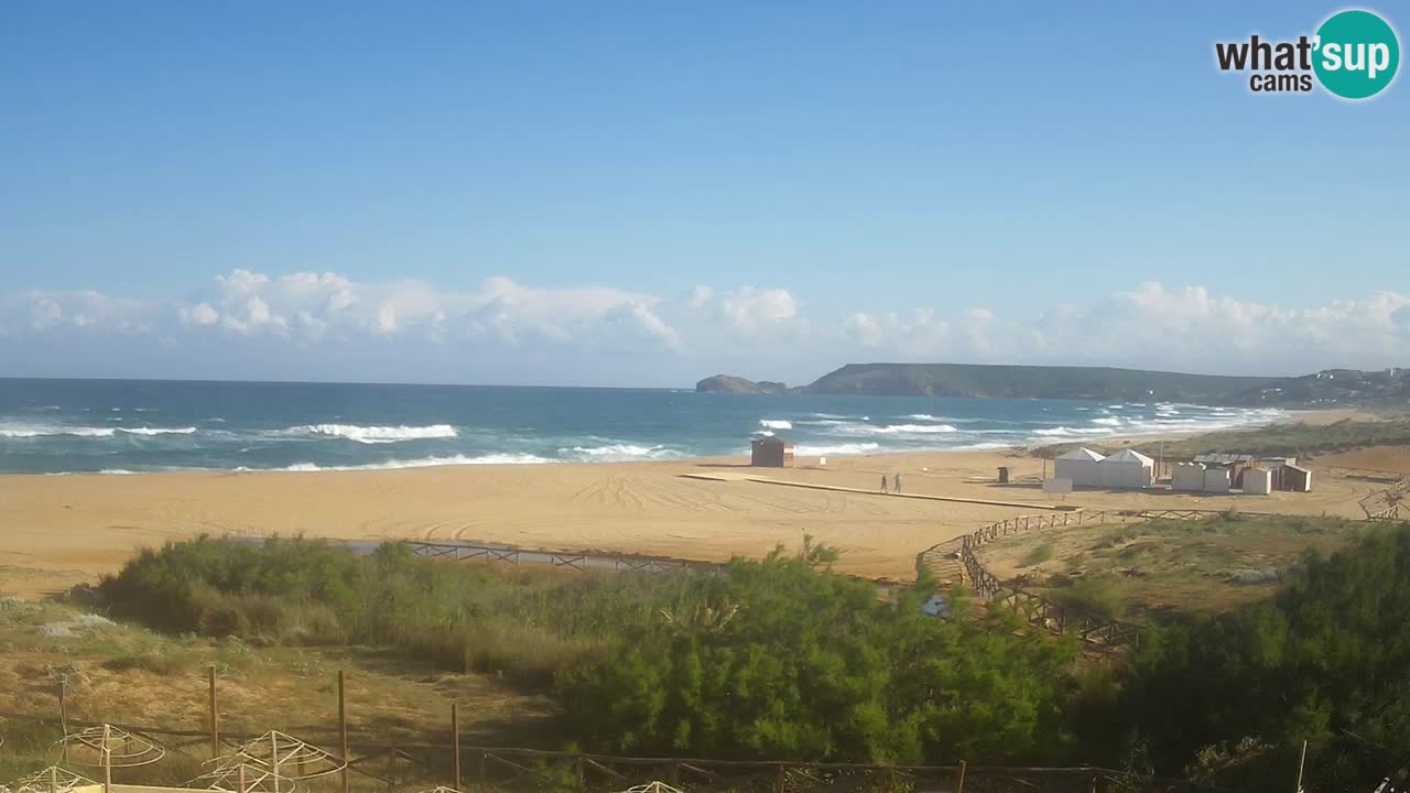 Webcam Torre dei Corsari – Live Beach View from Punta Usai
