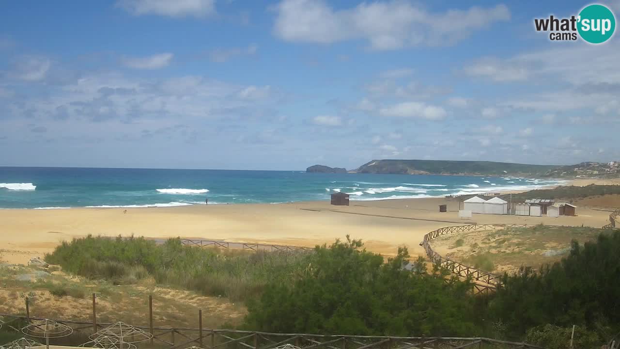 Webcam Torre dei Corsari – Live Beach View from Punta Usai