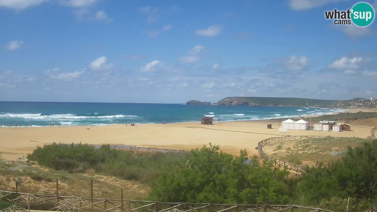 Webcam Torre dei Corsari – Live Beach View from Punta Usai
