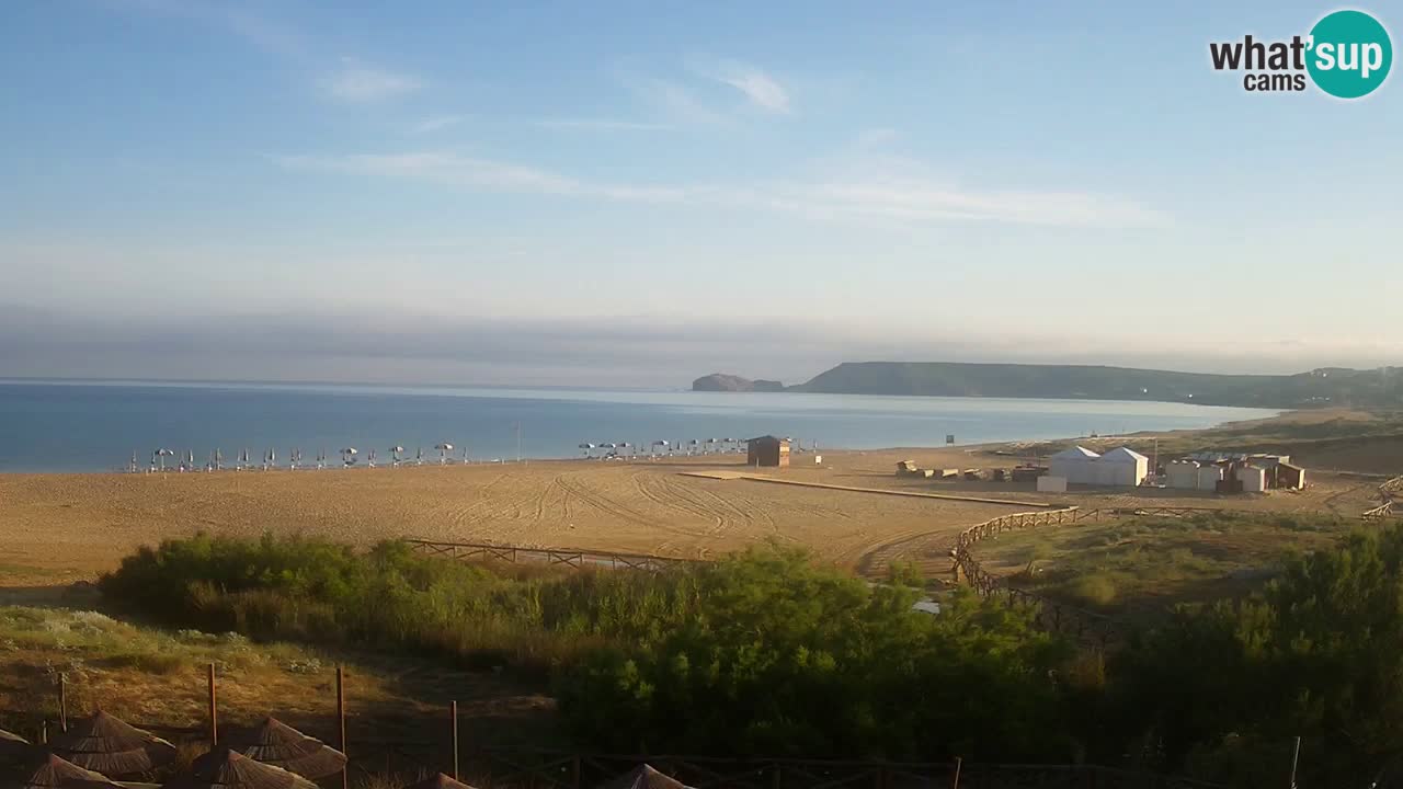 Webcam Torre dei Corsari – Live Beach View from Punta Usai