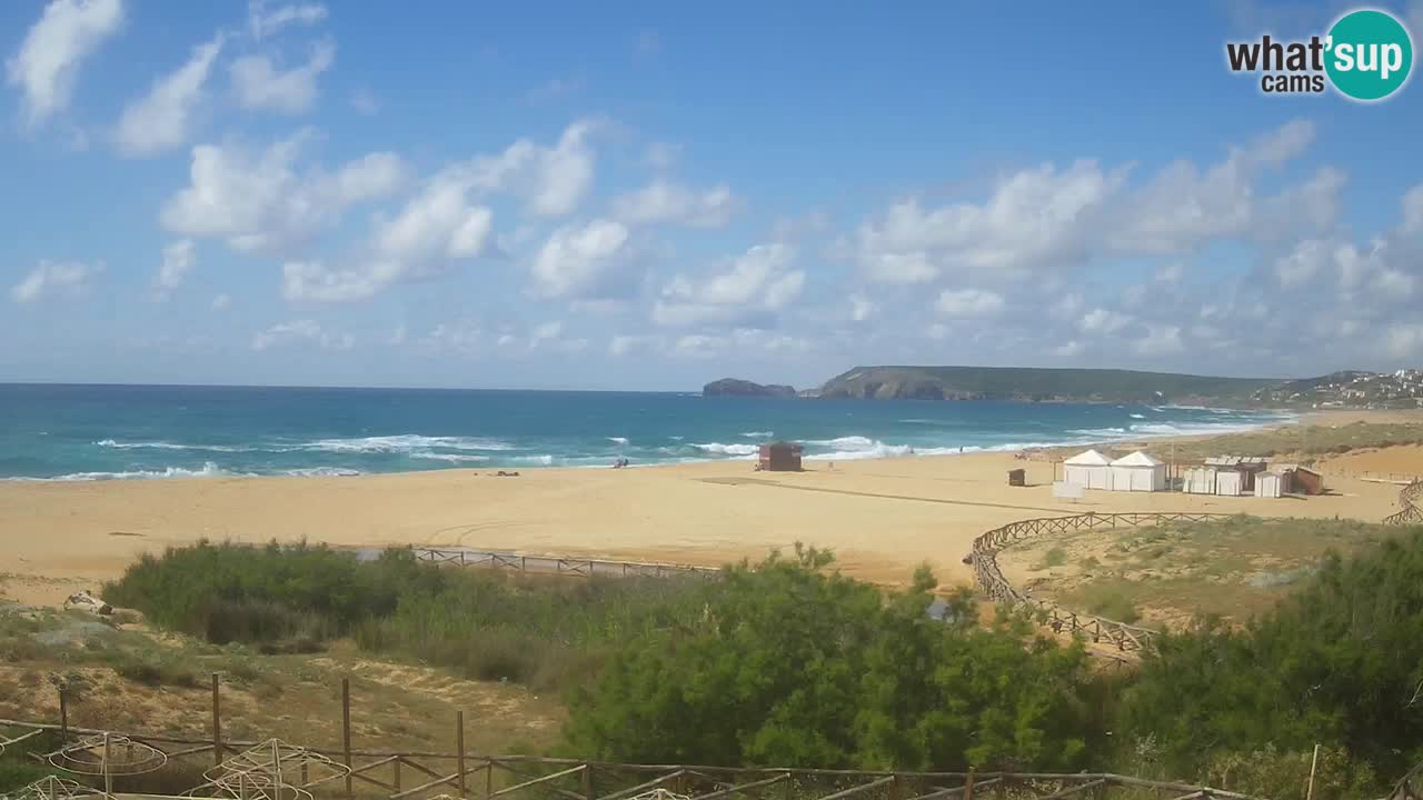 Webcam Torre dei Corsari – Live Beach View from Punta Usai