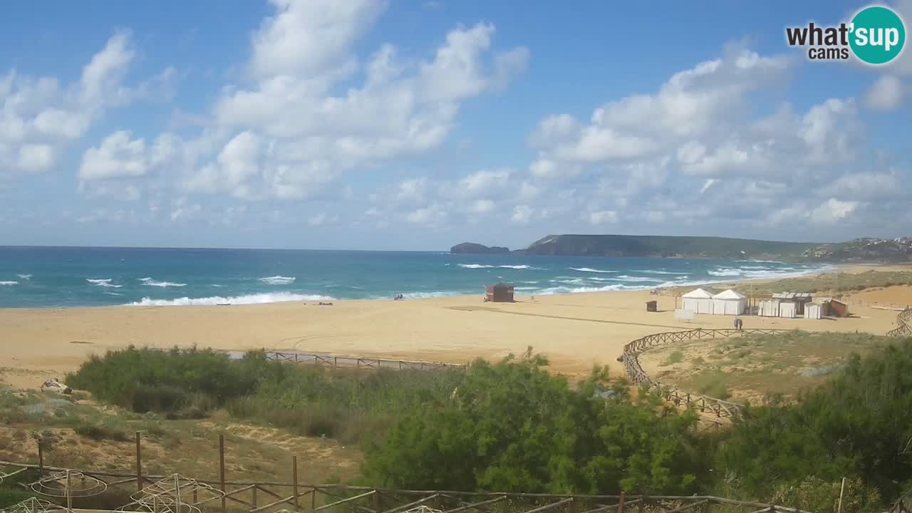 Webcam Torre dei Corsari – Live Beach View from Punta Usai