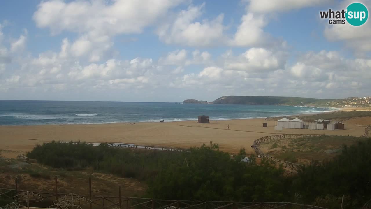 Webcam Torre dei Corsari – Live Beach View from Punta Usai