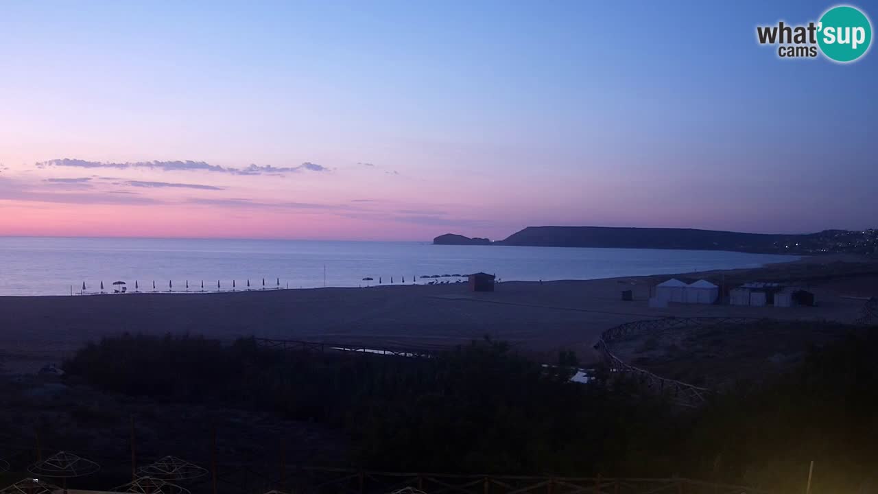 Webcam Torre dei Corsari – Live Beach View from Punta Usai