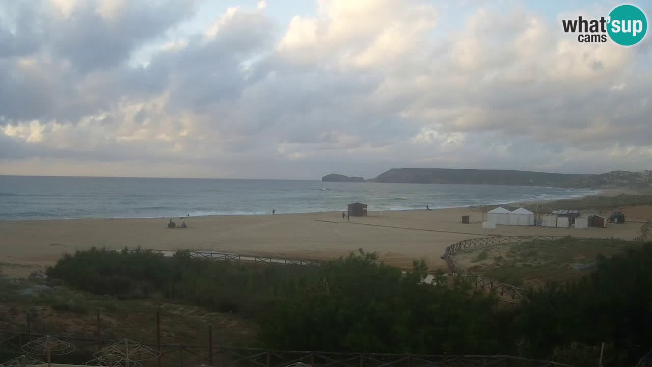 Webcam Torre dei Corsari – Live Beach View from Punta Usai