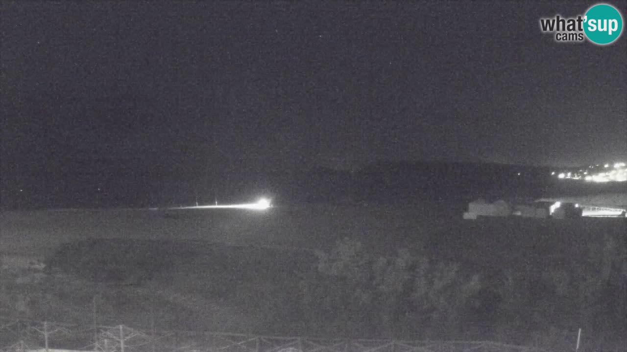 Cámara web Torre dei Corsari – Vista en directo de la playa desde Punta Usai