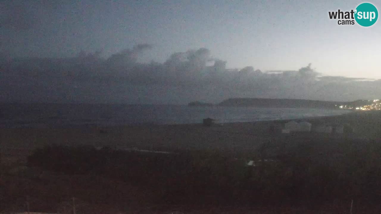 Cámara web Torre dei Corsari – Vista en directo de la playa desde Punta Usai