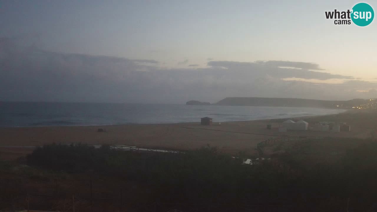 Webcam Torre dei Corsari – Liveblick auf den Strand von Punta Usai