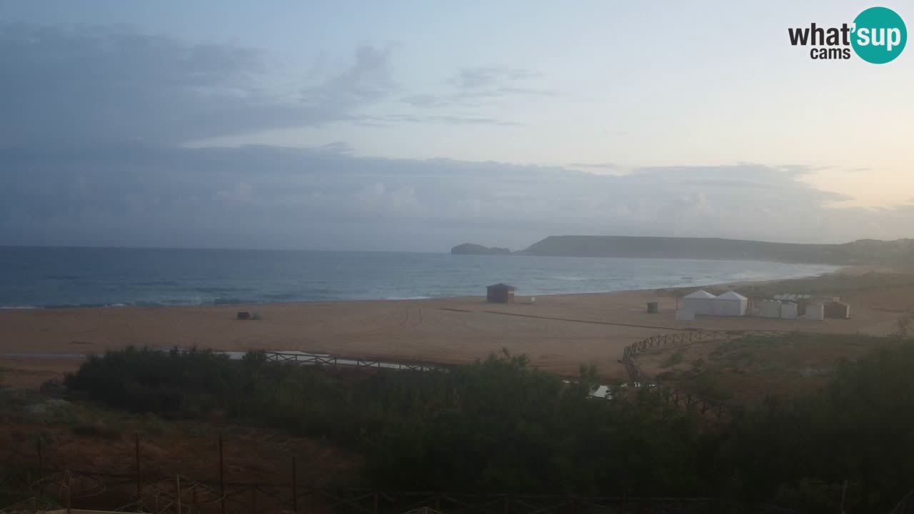 Webcam Torre dei Corsari – Liveblick auf den Strand von Punta Usai