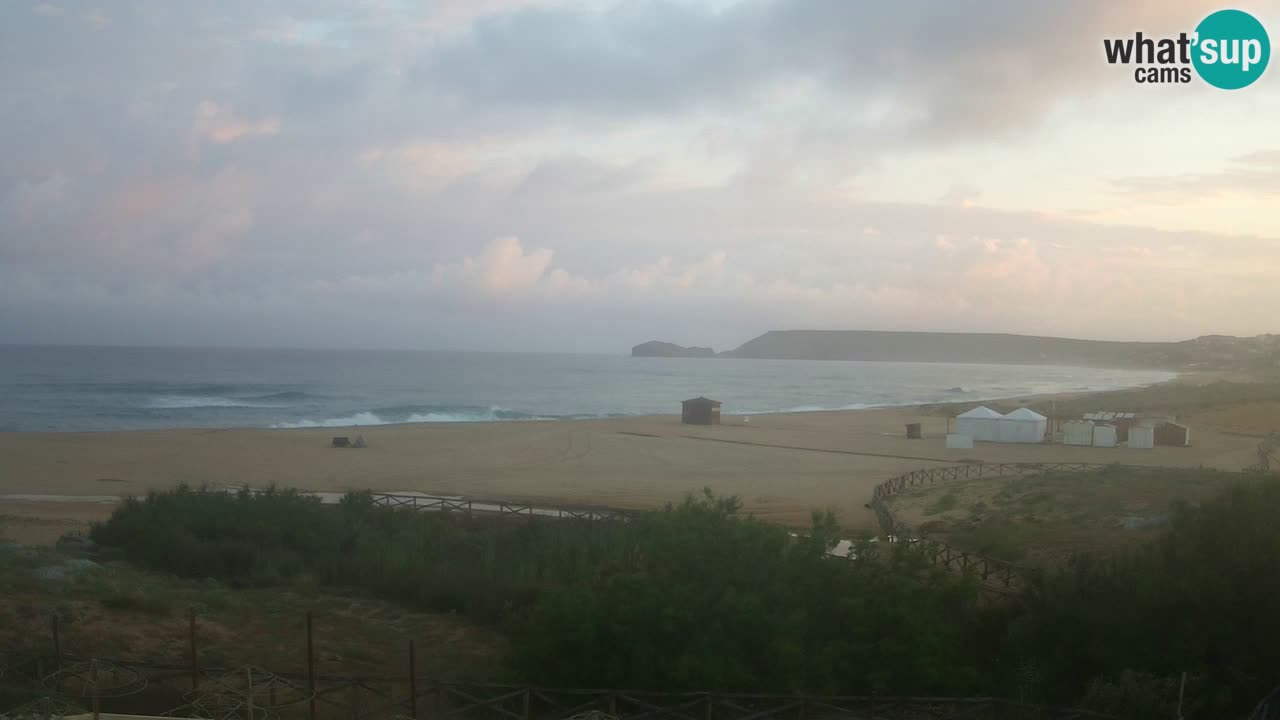 Webcam Torre dei Corsari – Live Beach View from Punta Usai