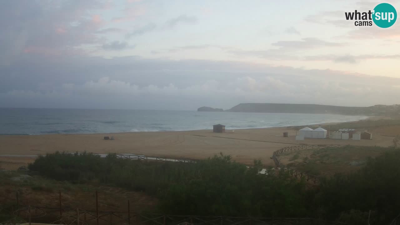 Webcam Torre dei Corsari – Vue en direct sur la plage depuis Punta Usai