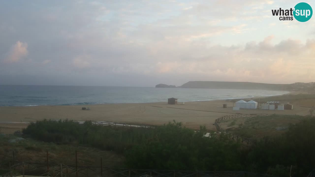 Webcam Torre dei Corsari – Vista live sulla spiaggia da Punta Usai
