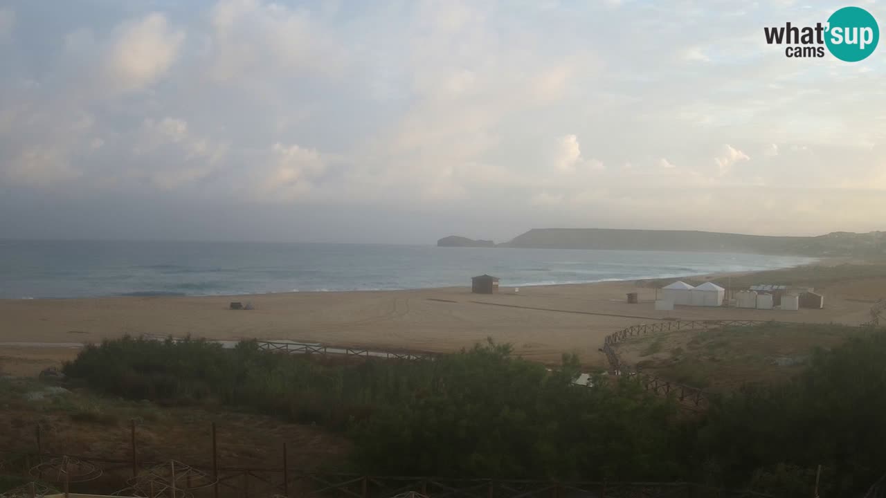 Webcam Torre dei Corsari – Liveblick auf den Strand von Punta Usai