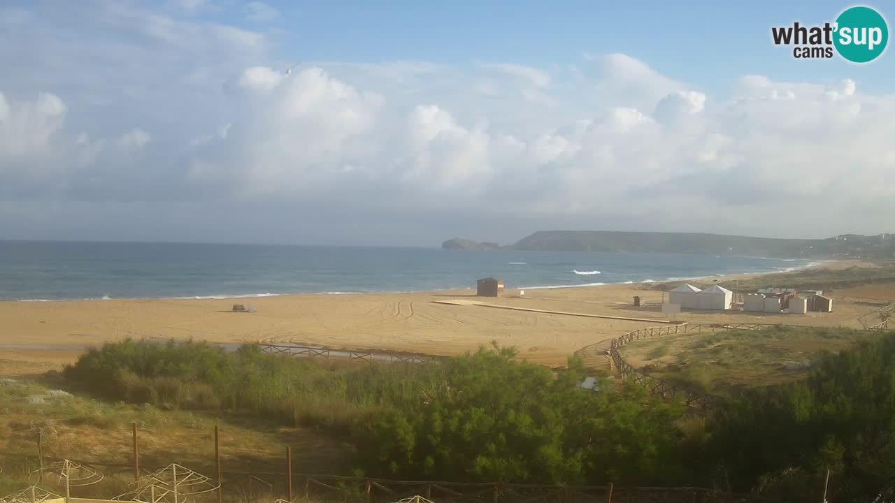 Webcam Torre dei Corsari – Live Beach View from Punta Usai