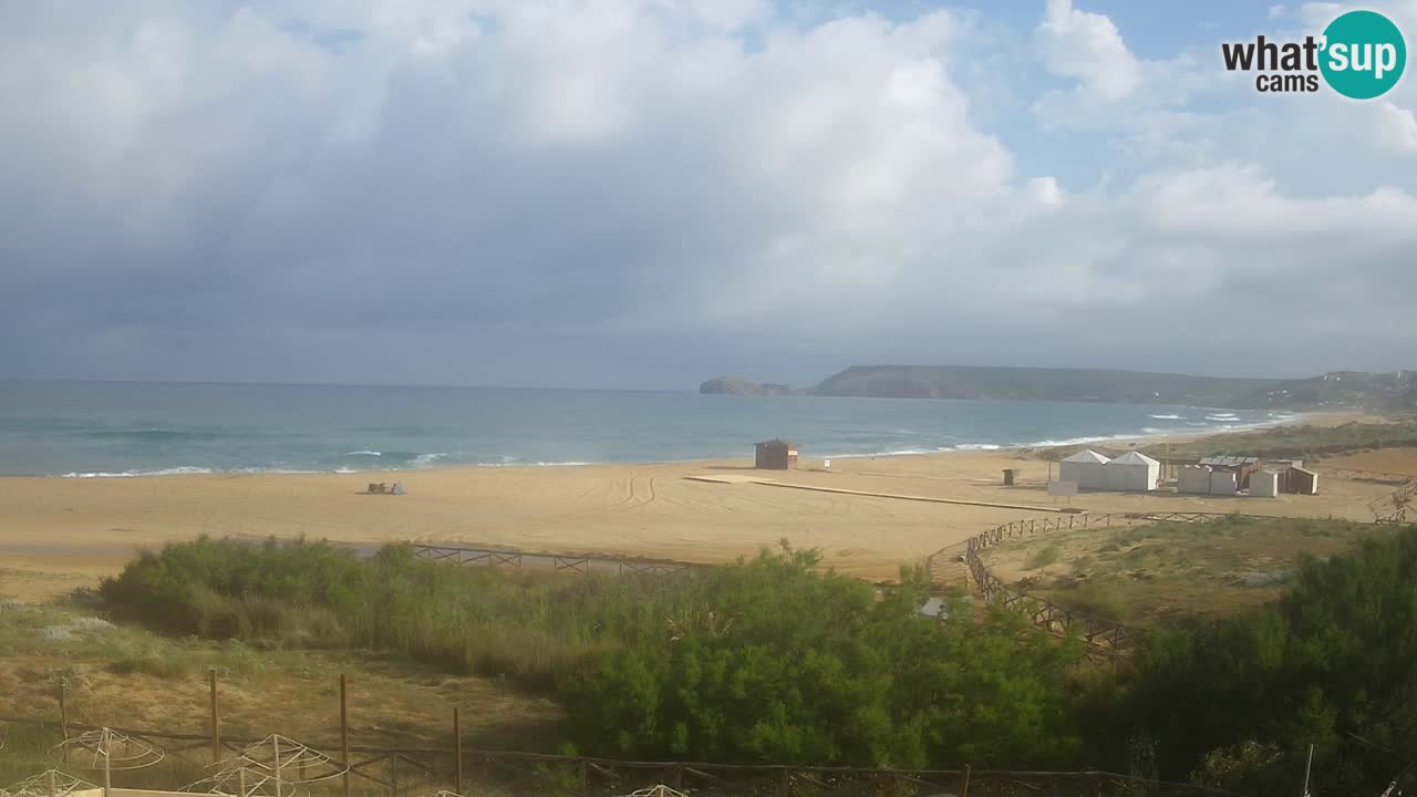 Webcam Torre dei Corsari – Liveblick auf den Strand von Punta Usai