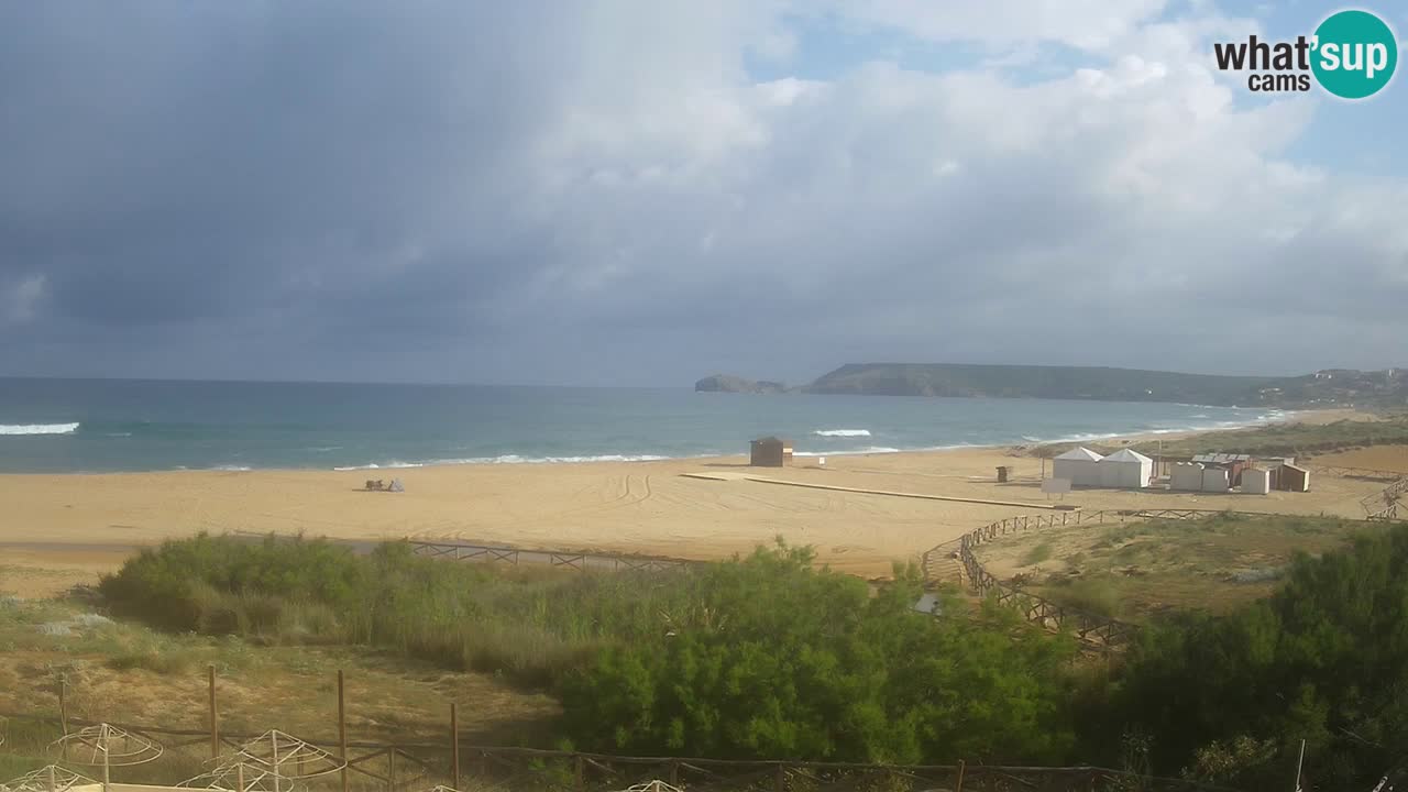 Webcam Torre dei Corsari – Vue en direct sur la plage depuis Punta Usai