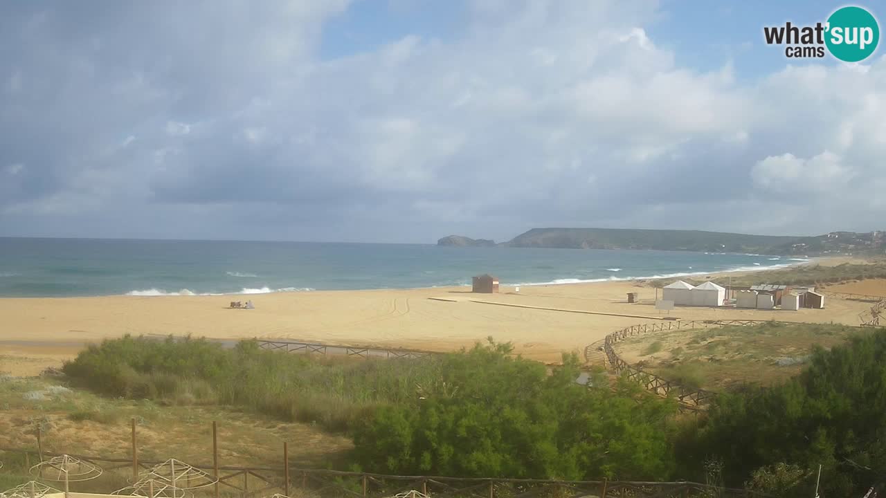 Webcam Torre dei Corsari – Vista live sulla spiaggia da Punta Usai