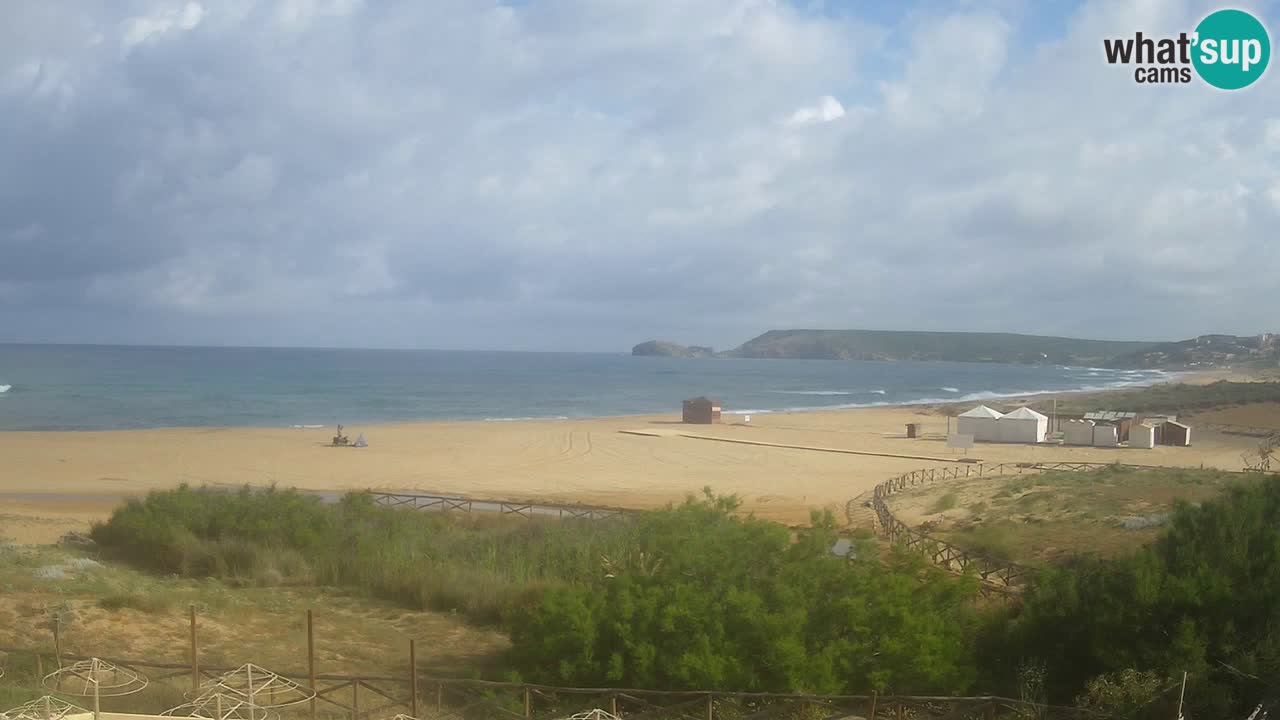 Webcam Torre dei Corsari – Liveblick auf den Strand von Punta Usai
