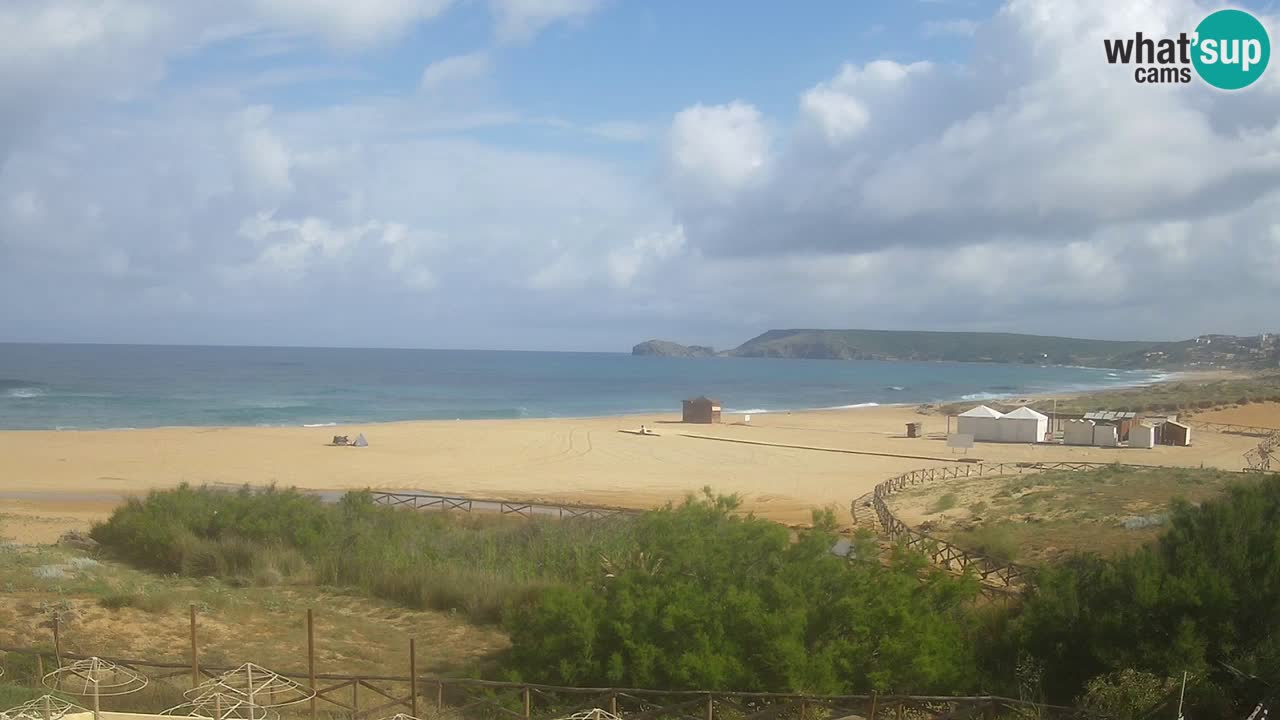 Webcam Torre dei Corsari – Vista live sulla spiaggia da Punta Usai