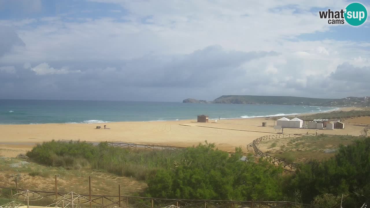 Webcam Torre dei Corsari – Liveblick auf den Strand von Punta Usai