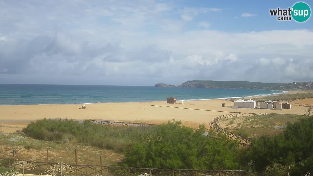 Webcam Torre dei Corsari – Live Beach View from Punta Usai