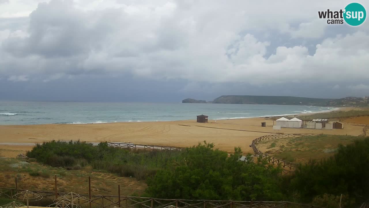 Webcam Torre dei Corsari – Liveblick auf den Strand von Punta Usai