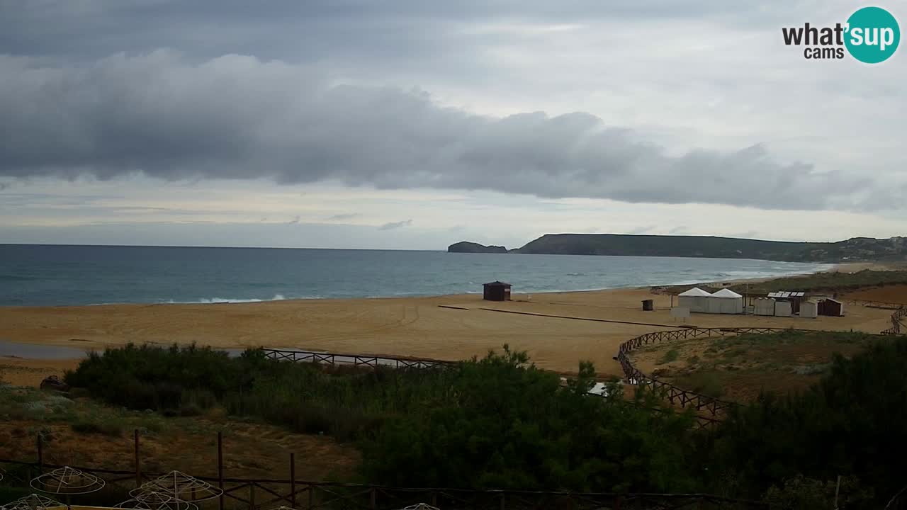 Webcam Torre dei Corsari – Vue en direct sur la plage depuis Punta Usai