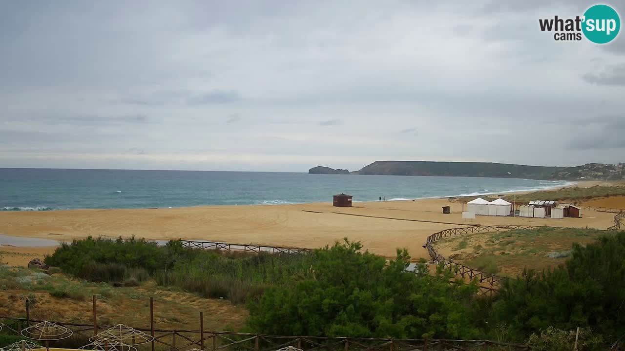 Webcam Torre dei Corsari – Vista live sulla spiaggia da Punta Usai