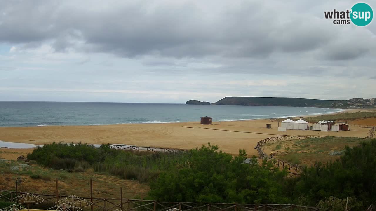 Webcam Torre dei Corsari – Liveblick auf den Strand von Punta Usai