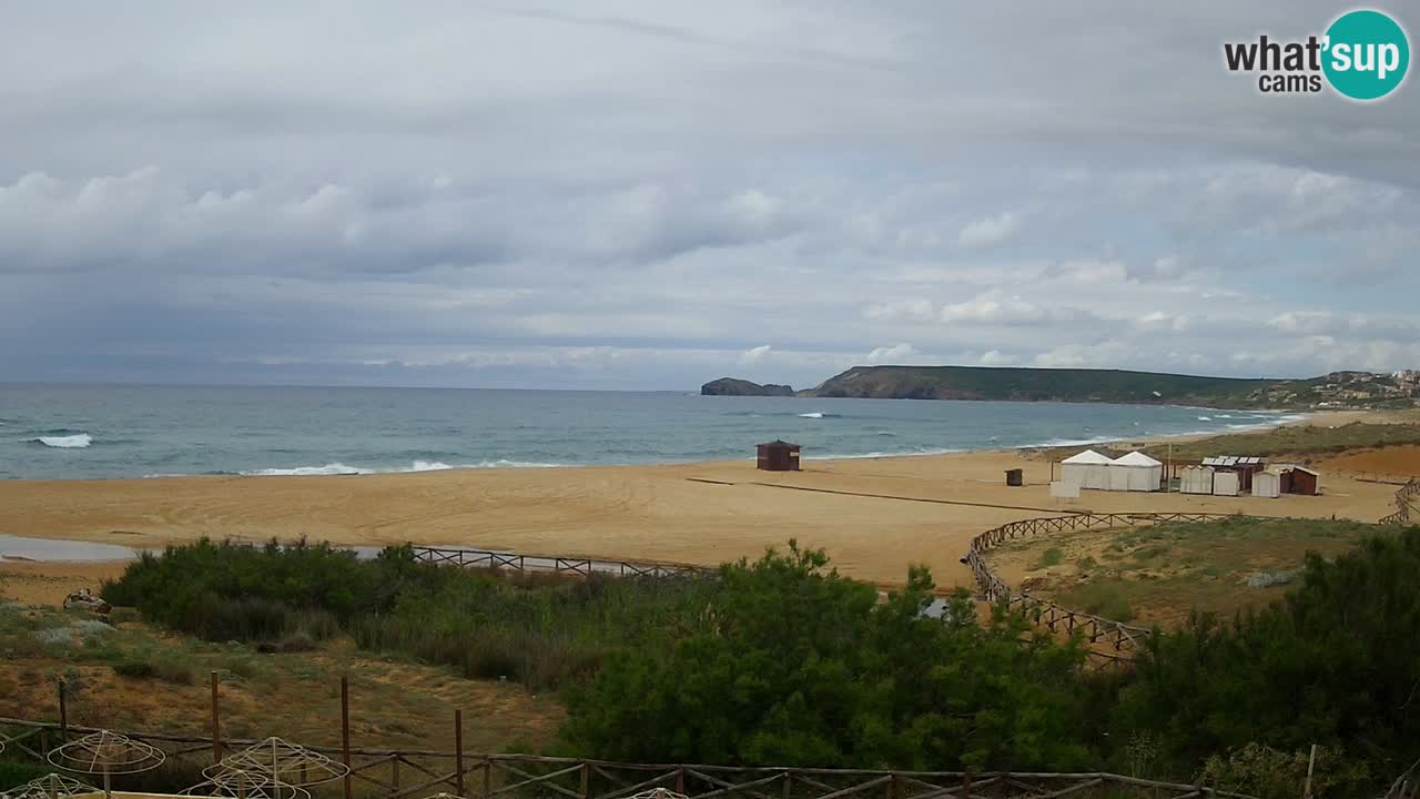 Webcam Torre dei Corsari – Liveblick auf den Strand von Punta Usai