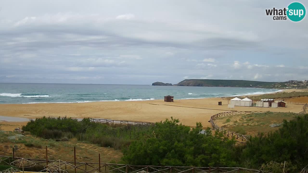 Webcam Torre dei Corsari – Live Beach View from Punta Usai