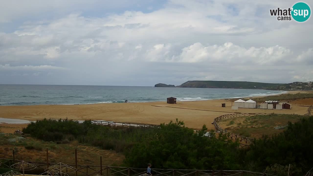 Webcam Torre dei Corsari – Vista live sulla spiaggia da Punta Usai