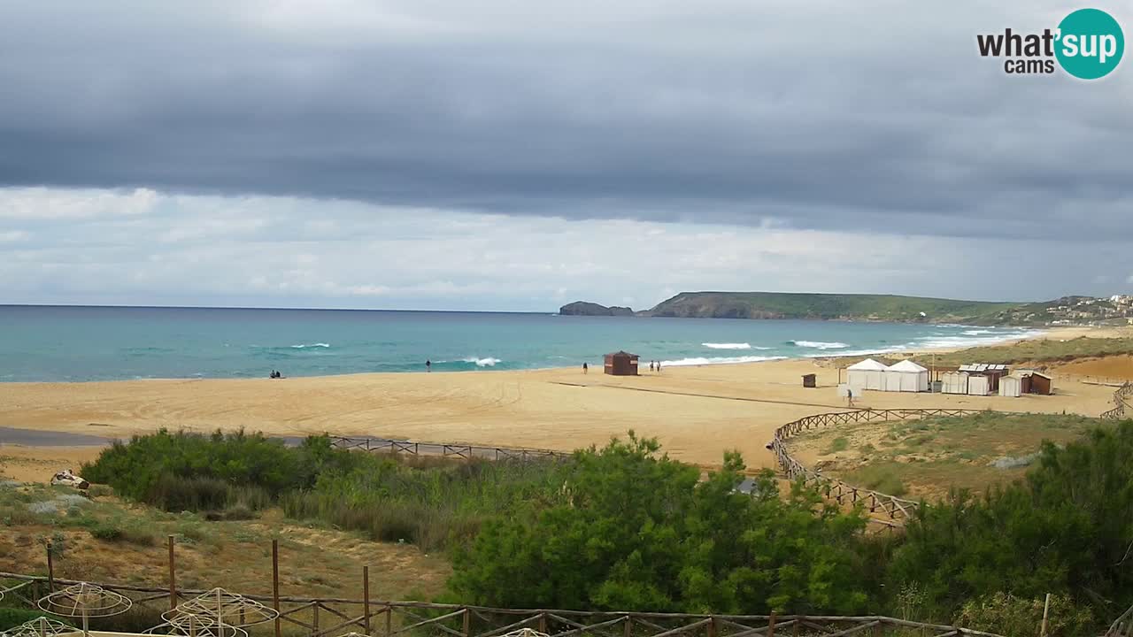 Webcam Torre dei Corsari – Vue en direct sur la plage depuis Punta Usai